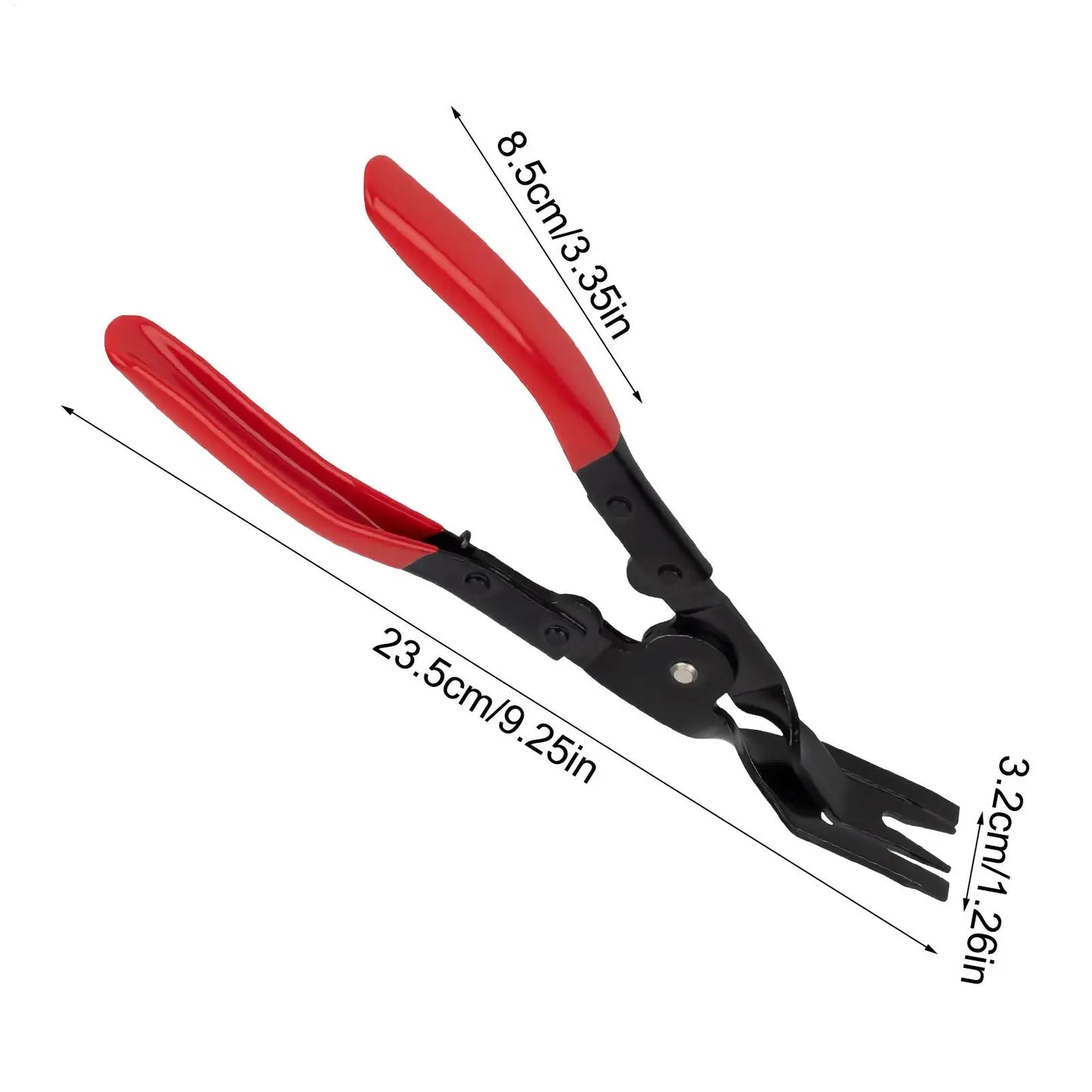Car Trim Clip Removal Pliers Car Interior Clip Fastener Panel Pliers Ergonomic Tools Multifunctional Puller for Maintenance