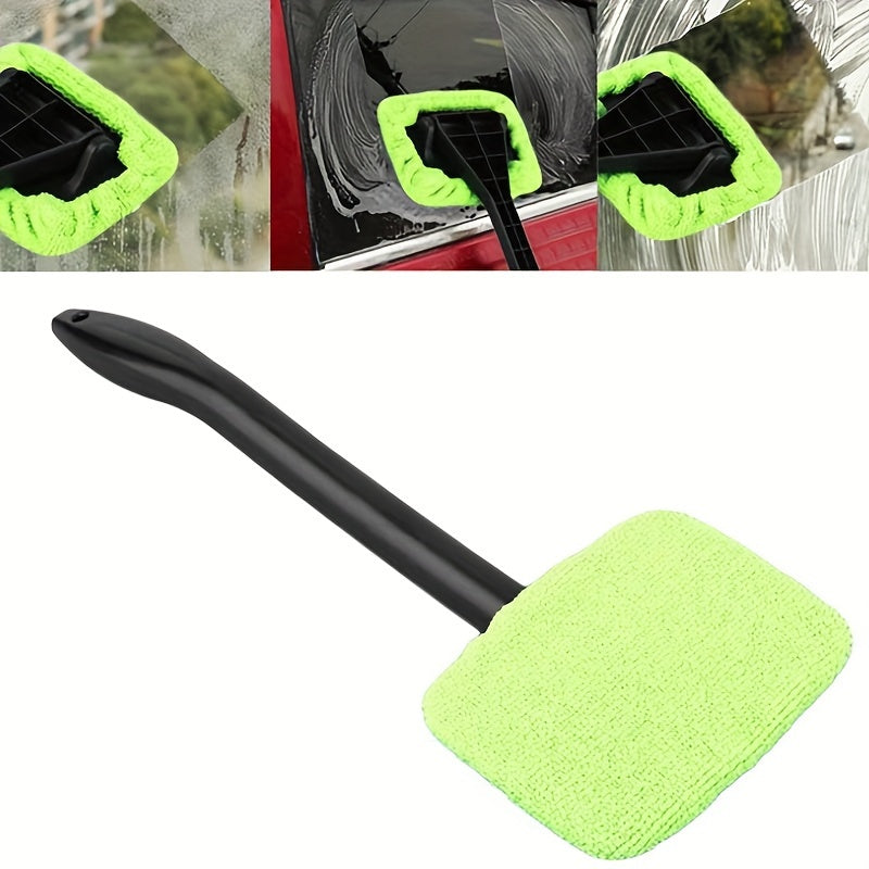AutoGlassPro Car Window Cleaning Brush - High-Performance, Streak-Free Cleaning - Multi-Purpose, Easy-Grip Design for Interior & Exterior Glass - Effortless Dust Removal