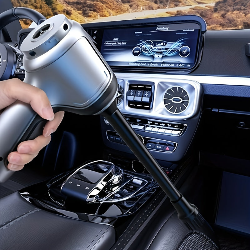 Car Vacuum Cleaner, Wireless High Suction Handheld Cleaning Machine, Household Appliance, Automotive Accessories, Robot Vacuum Cleaner