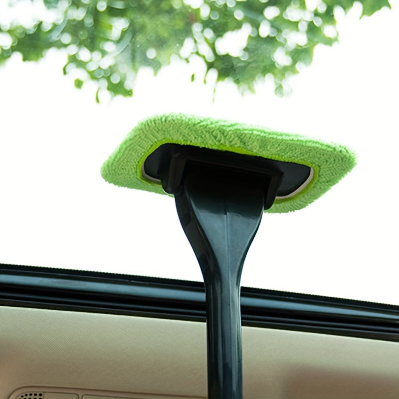 AutoGlassPro Car Window Cleaning Brush - High-Performance, Streak-Free Cleaning - Multi-Purpose, Easy-Grip Design for Interior & Exterior Glass - Effortless Dust Removal