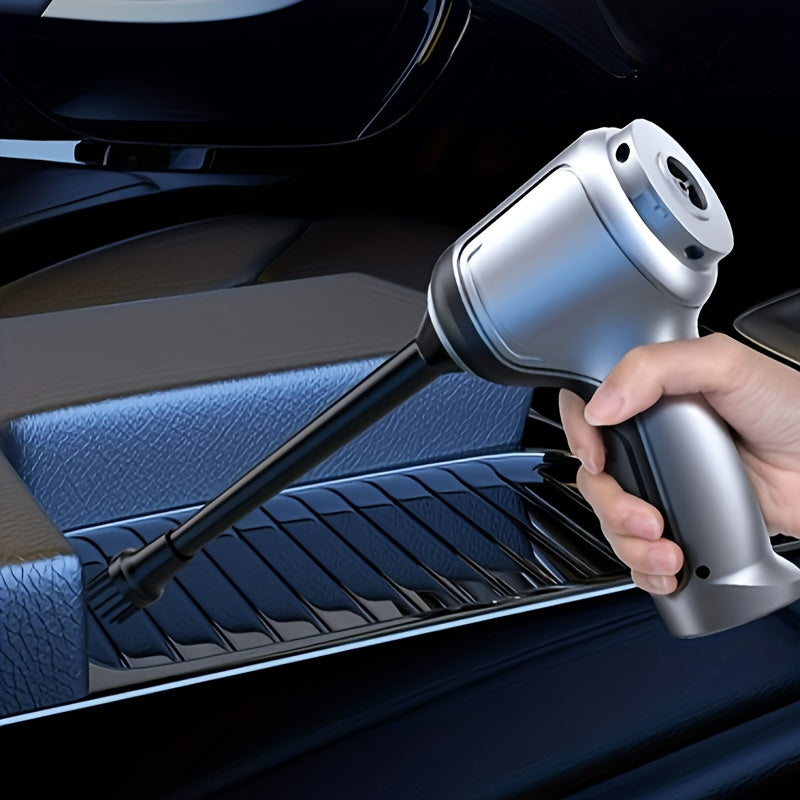 Car Vacuum Cleaner, Wireless High Suction Handheld Cleaning Machine, Household Appliance, Automotive Accessories, Robot Vacuum Cleaner