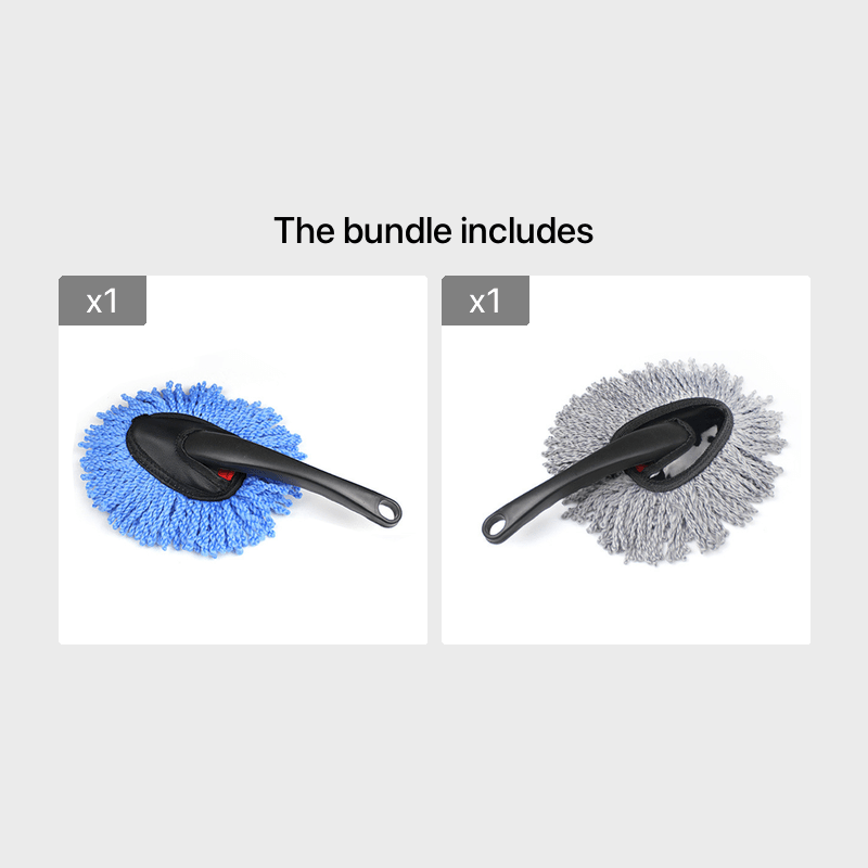 Car Dust Removal Small Duster Wipe Car Soft Brush Cleaning Brush Mini Bristle Brush Dust Removal Brush Nanofiber Car Interior
