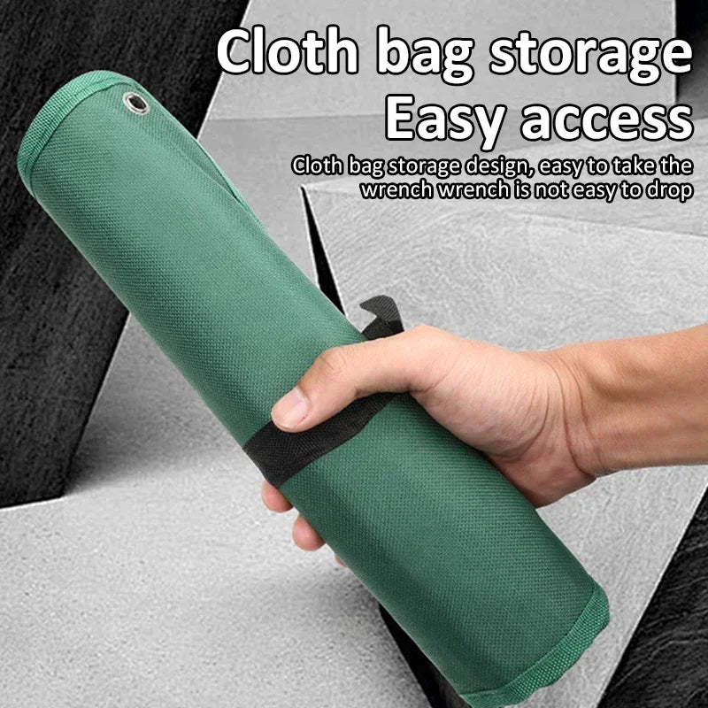 Ultra-thin Open End Wrench Set 6-27mm Plum Wrenches Combination Universal Dual Heads Ratchet Spanner Set Car Repairing Tools