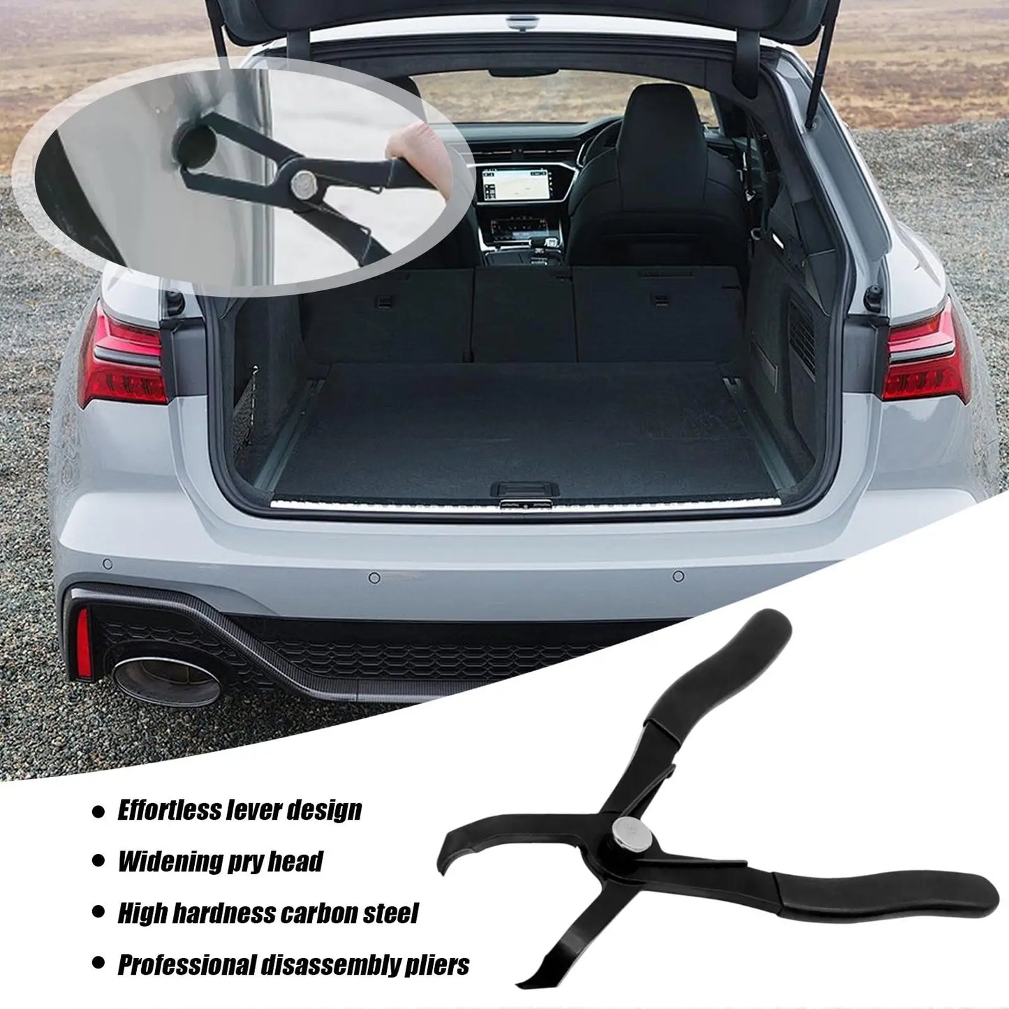 Panel Clip Pliers Auto Trim Removal Fastener Plier Car Repair Accessories for Interior Fasteners Trucks Vehicles Workshops