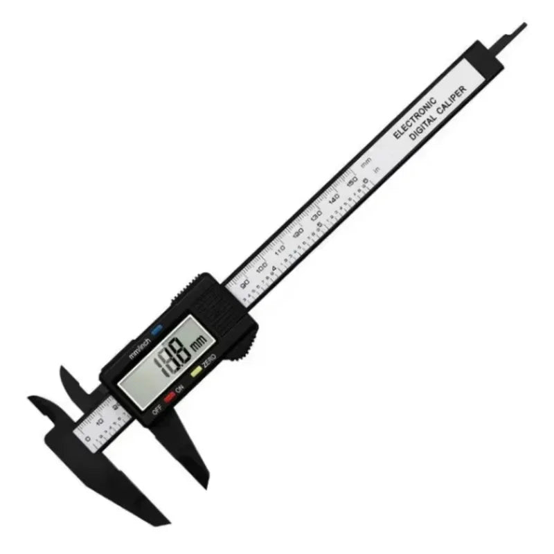 150mm 100mm Digital Caliper Carbon Fiber Dial Vernier Caliper Gauge Micrometer Measuring Tool Digital Ruler