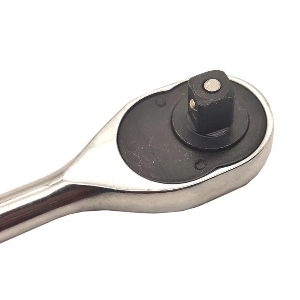 1/4" 3/8" 1/2" High Torque Ratchet Wrench Krachtige for Socket Quick Release Square Head Spanner Drive Hand Tools (1Pcs)