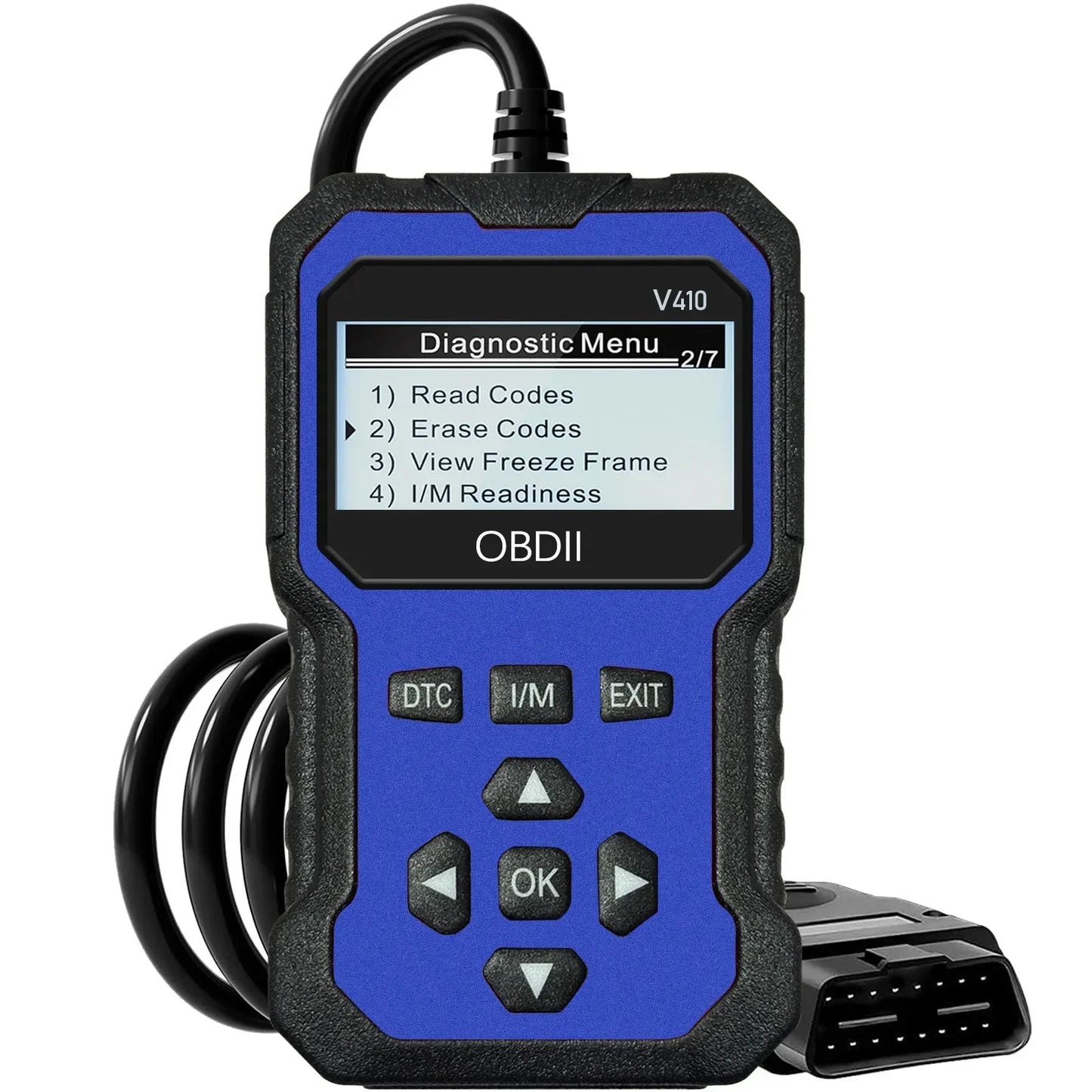 Obd2 automotive scanner diagnostic tool, engine fault recognizer. Diagnose all obd protocol vehicles since 1996 and beyond