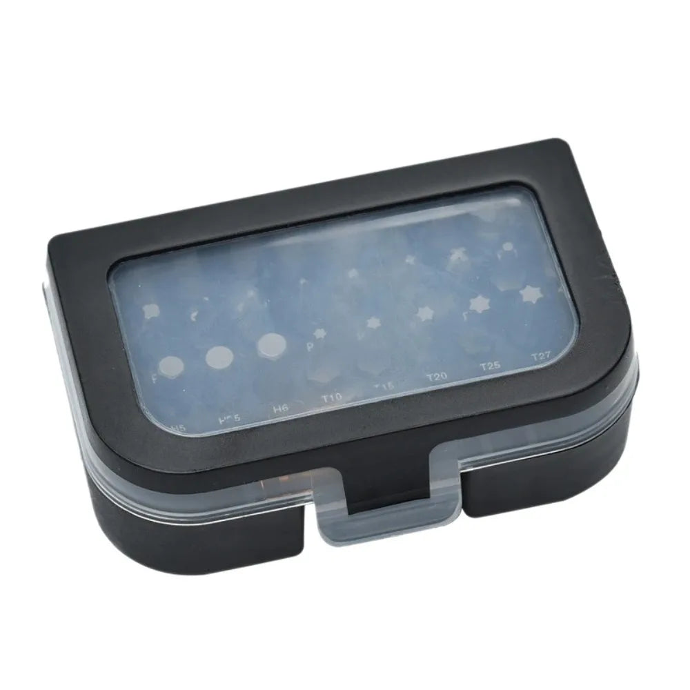 31 In 1 Magnetic Screwdriver Bits Suit 25mm Bits Adapter Screwdriver Set for Electrician Hand Tool Sets