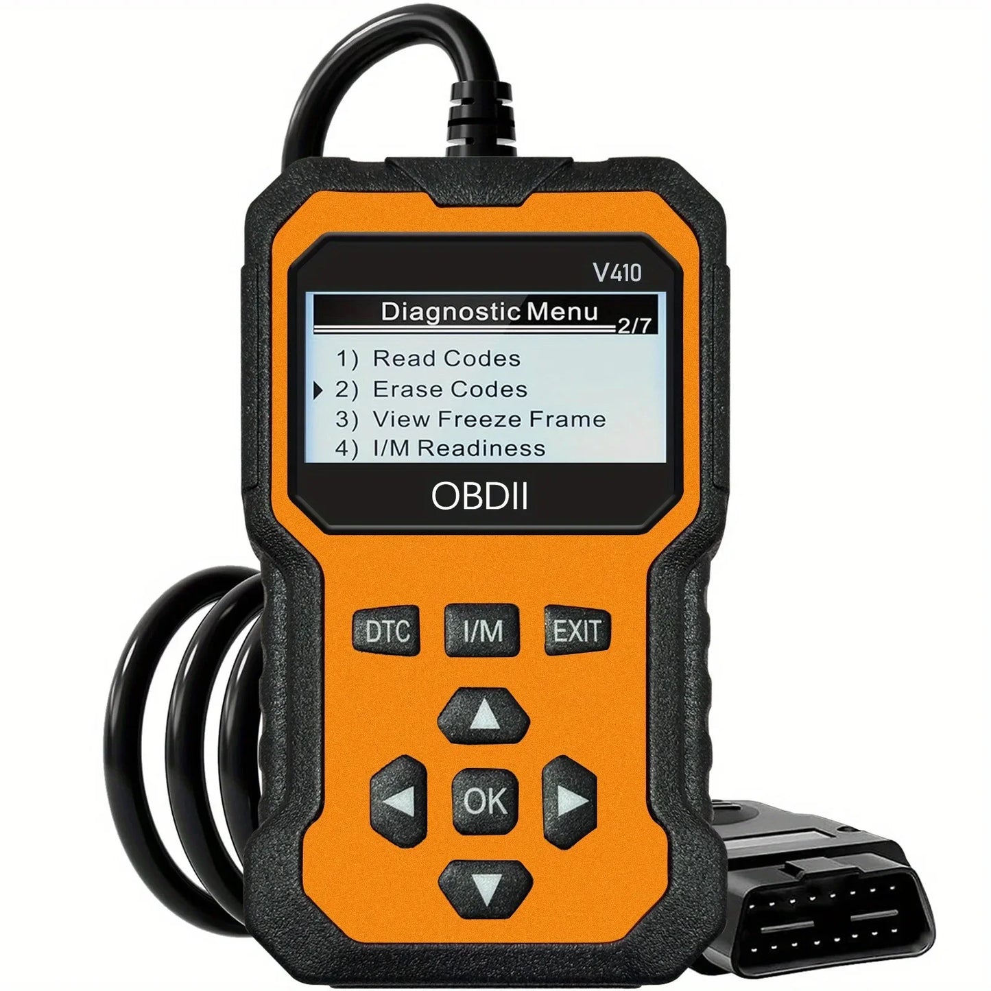Obd2 automotive scanner diagnostic tool, engine fault recognizer. Diagnose all obd protocol vehicles since 1996 and beyond