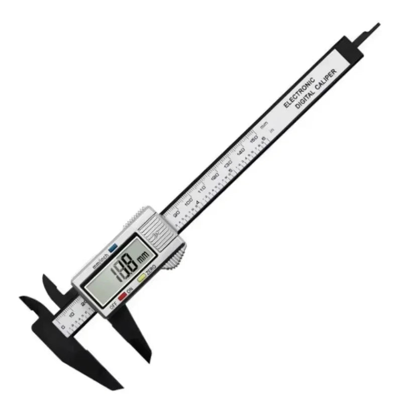 150mm 100mm Digital Caliper Carbon Fiber Dial Vernier Caliper Gauge Micrometer Measuring Tool Digital Ruler