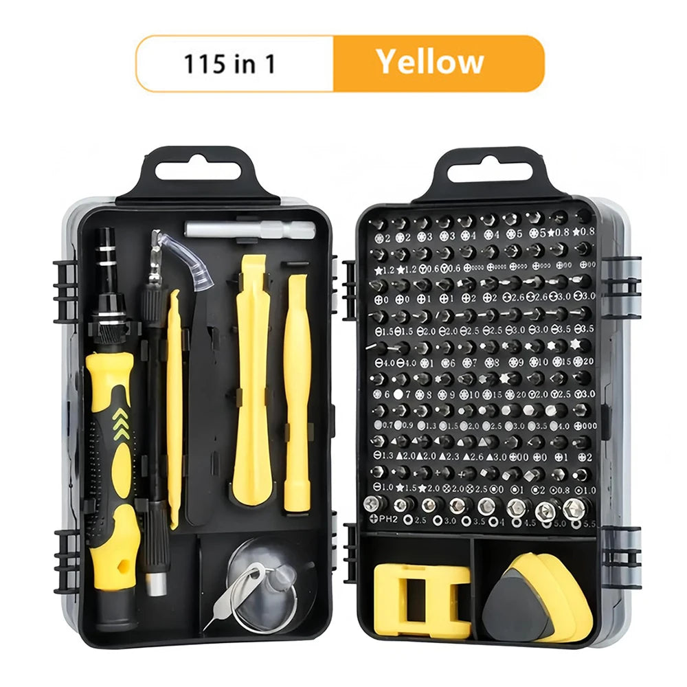 Screwdriver Set Precision Magnetic Screw Driver Bits Torx Hex Bit Handle Mobile Phone Repair Screwdrive Kit Hand Tools