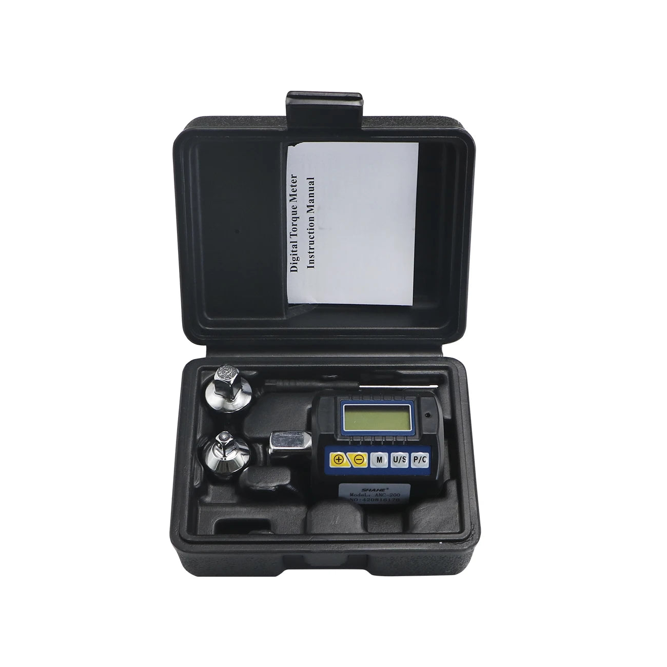 SHAHE Digital Torque Adapter 1/2"Drive Include Adapters for 3/8" and 1/4" Electronic Torque Wrench Bike Set Car Repair Bicycle