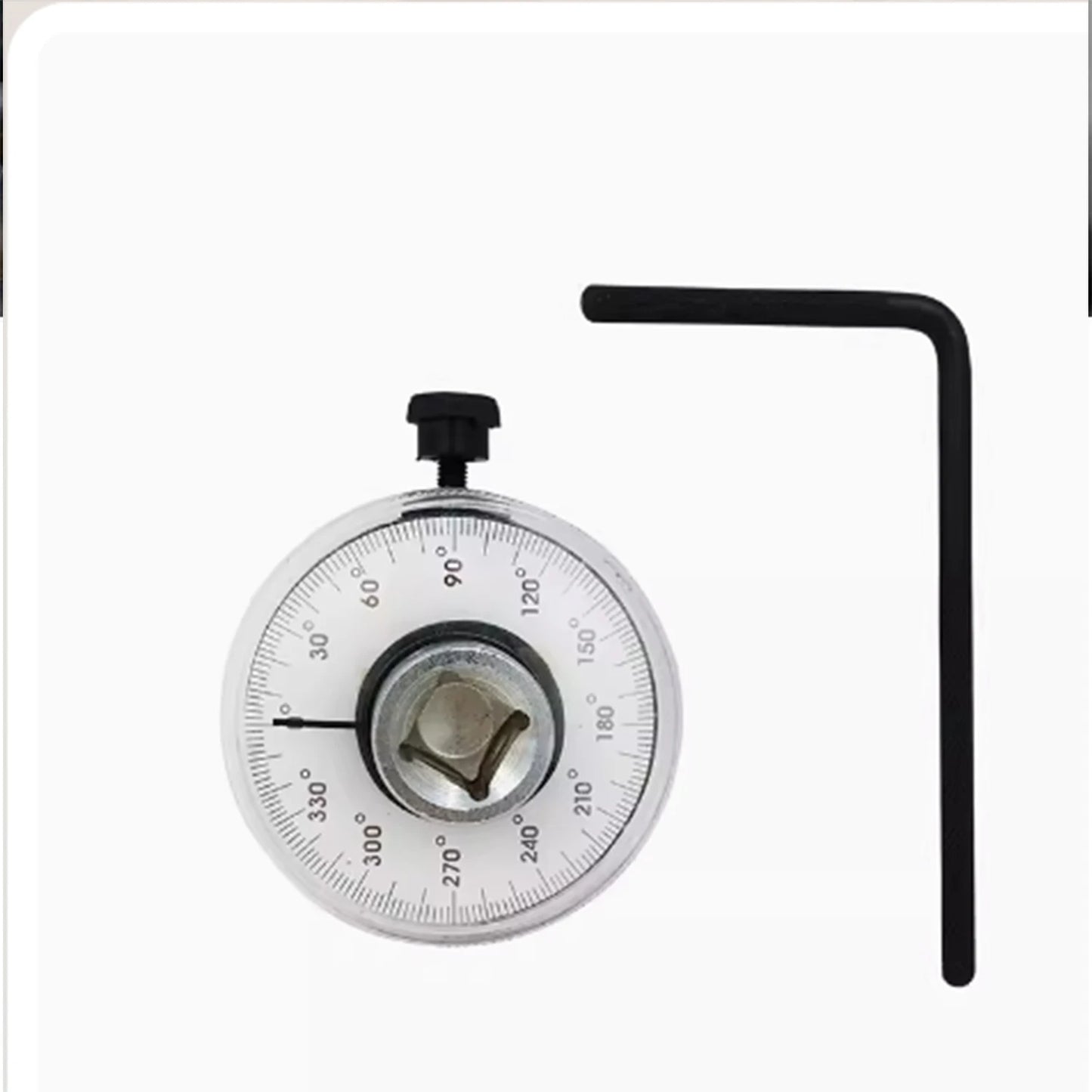 Torque Wrench Angle Gauge Tools 60 Degree 1/2 Inch Adjustable Drive Torque Gauge Wrench Kit Torsion Angle Gauge