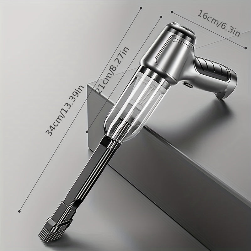 Car Vacuum Cleaner, Wireless High Suction Handheld Cleaning Machine, Household Appliance, Automotive Accessories, Robot Vacuum Cleaner